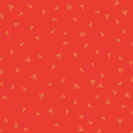 Fantasticats Orange Metallic Gold Triangles