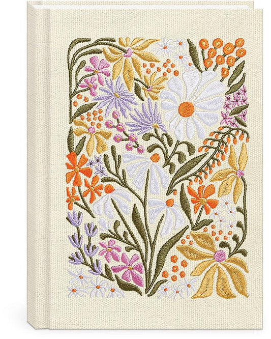 FM Journal Embroidery Wildflower
