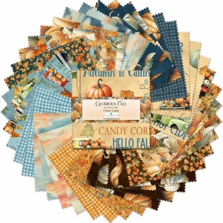 Glorious Fall 5in Squares 42pcs CP