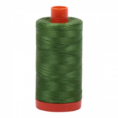 Aurifil Cotton 50wt 5018 Dark Grass Green