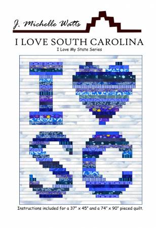 I Love South Carolina Quilt Pattern