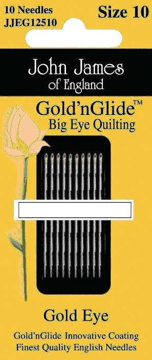 Big Eye Quilting Needle Size 10