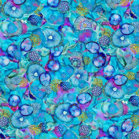 Painted Sea - Sea Life Allover (Small)