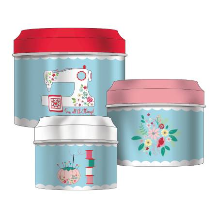 Beverly Mccullough Sewing Canister Set