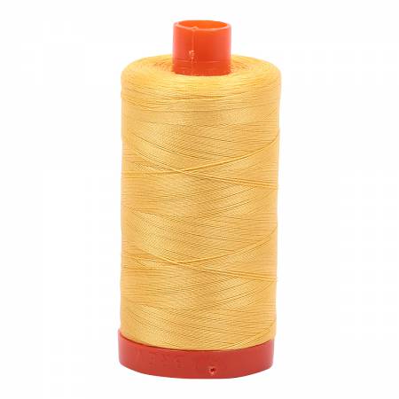 Aurifil Cotton 50wt 1135 Pale Yellow