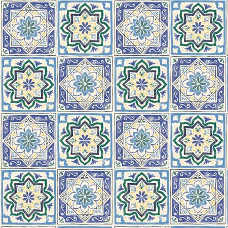 Cyprus Decorative Blue Tiles