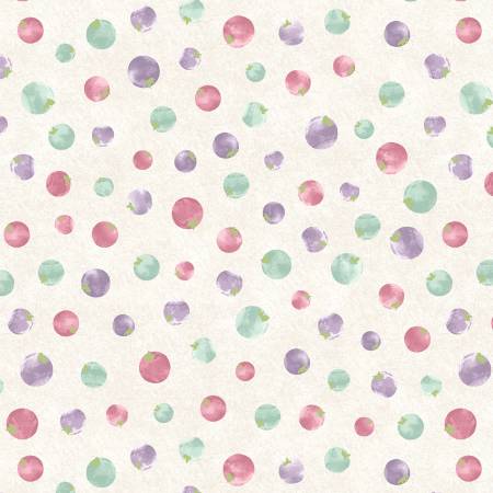 My Sunroom Whip Cream Berry Dot