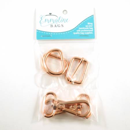 Aspen Crossbody Bag Hardware Kit Copper
