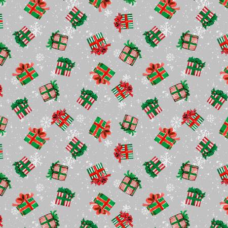 Merry Gnome-ments Gray Gift Toss