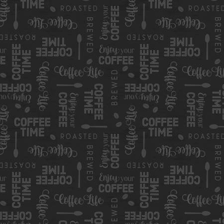 Words All Over Black