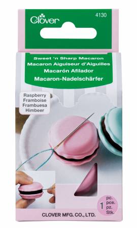 Sweet n Sharp Macaron Raspberry Needle Sharpener