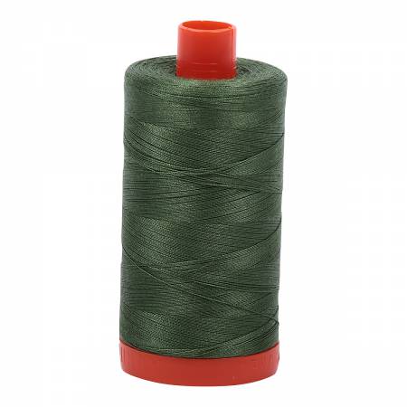 Aurifil Cotton 50wt 2890 Very Dark Grass Green