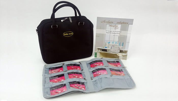 Babylock Acclaim / Enlighten / Imagine Wave Serger Foot Kit - BLES4FTKIT