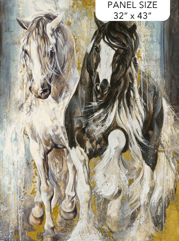 Pedigree Panel White Multi 32"