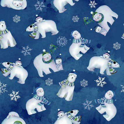 Snowville - Light Navy Polar Bears CLTY3278-93