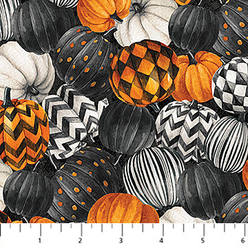 Spellbound Pumpkins Black Multi