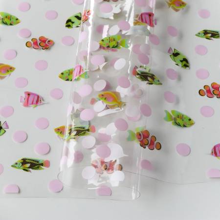 Tula Pink Floral Reef Collection: School Crossing Vinyl 1/2 Yard Cut