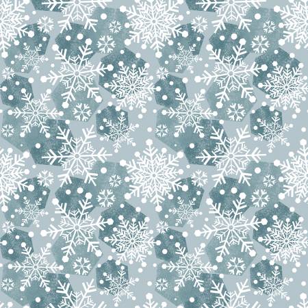 Winter Whispers Snowflakes Lt. Blue
