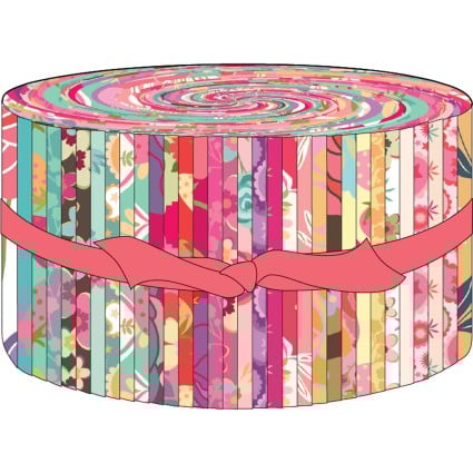 Calico Cowgirls 2 1/2" Strips