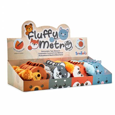 Fluffy Tape Measure 24 Pc Display