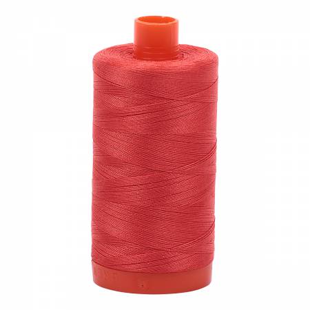 Aurifil Cotton 50wt 2277 Light Red Orange