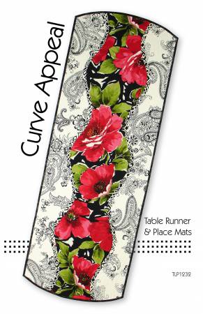 Curve Appeal Table Runner & Place Mats Pattern