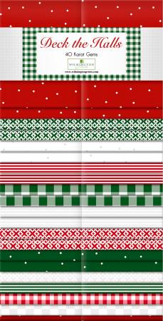 Deck The Halls 40pcs 2-1/2in Strips