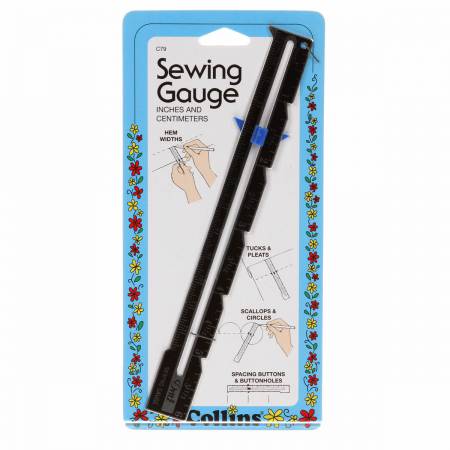 6in Sewing Gauge Metric/English