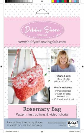 Debbie Shore Rosemary Bag pattern