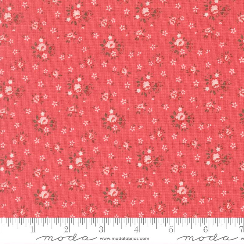 Lyda Rose Bright Red Tossed Rosebuds