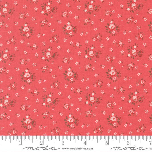 Lyda Rose Bright Red Tossed Rosebuds