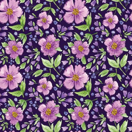 Plum Petals Main Purple