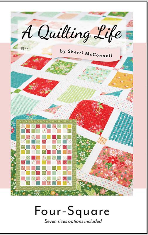 Four Square Quilting Life Design Quilt Pattern