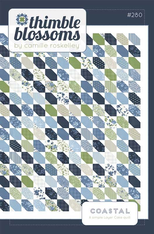 Coastal Thimble Blossoms#1 Quilt Pattern