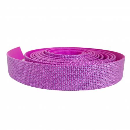 Glitter Webbing Hot Pink by the Yard
