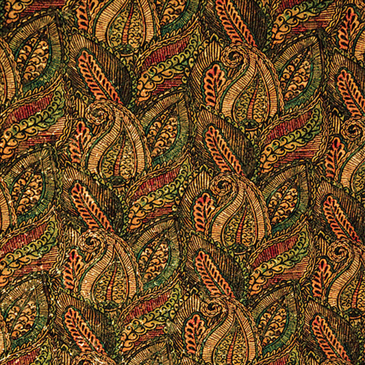 Cork Fabric 18x15 Leaf Print BPC 1008