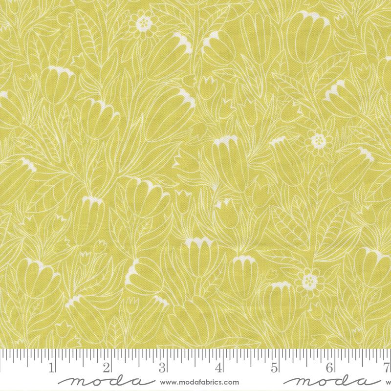 Floral Fondant Citrine Sketch