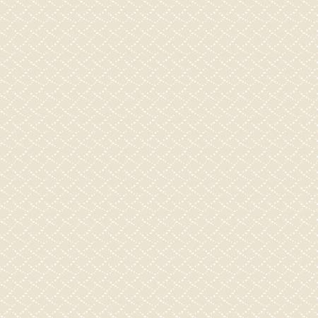 Classic Keepsakes Criss Cross Dots Ecru