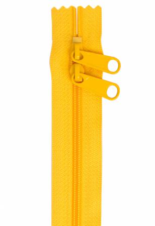 30" Zipper For Handbag Double Slide - Buttercup