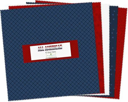 All American Cool 42pcs 10 in squares