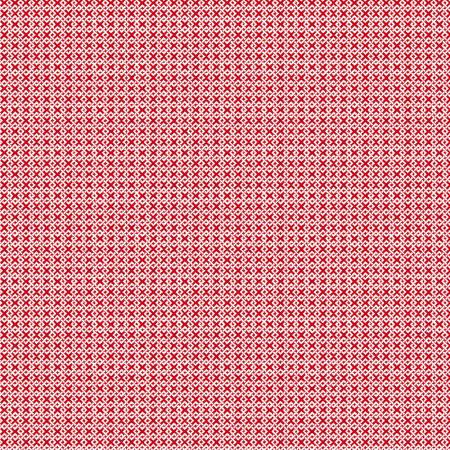 Classics White/Red Criss Cross Two