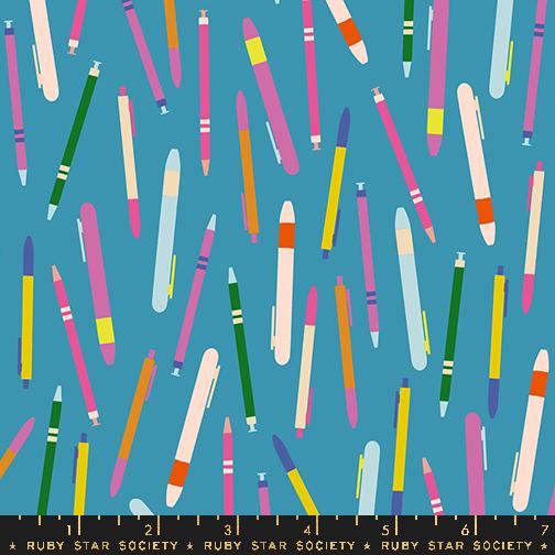 Salutations Do You Have a Pen Vintage Blue