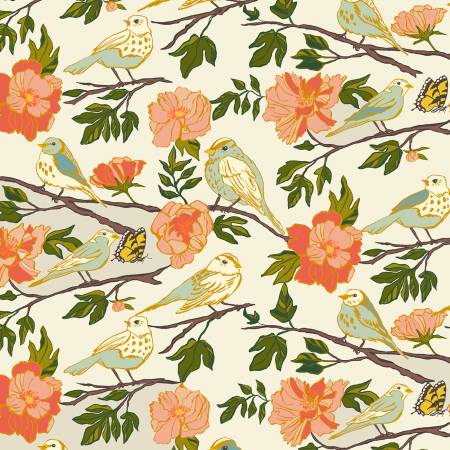 Lush Life Ivory Birds of a Feather