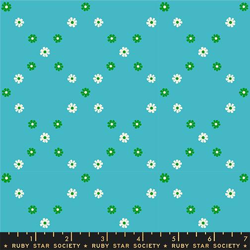 Best Day Ever Diamond Flowers in Dark Turquoise