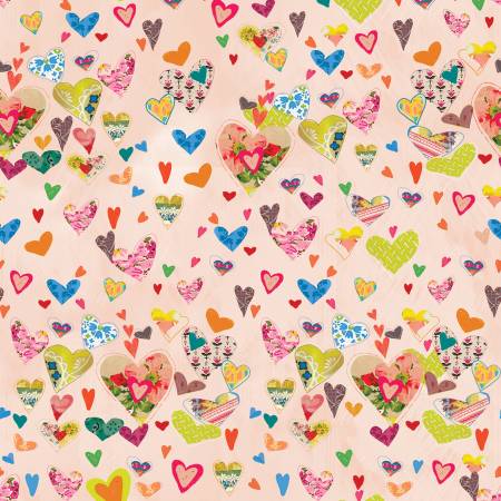 Follow Your Joy || Hearts || Light Blush