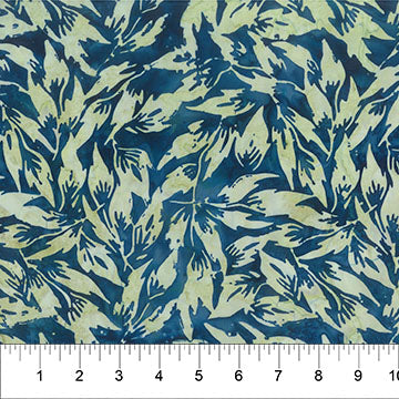 Boho Spirit Leaves Navy