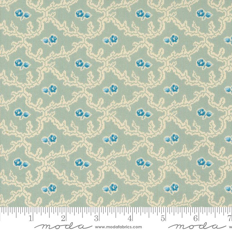Lydias Lace Aqua Rosette