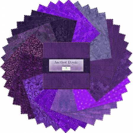 Amethyst Royale || 5in Squares