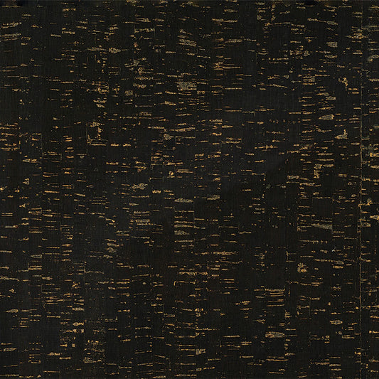 Cork Fabric 18x15 Black/Gold BPC 98 02