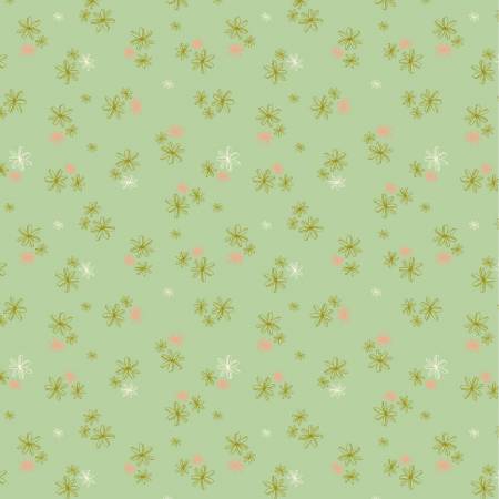 Lush Life Mint Dappled Daisies